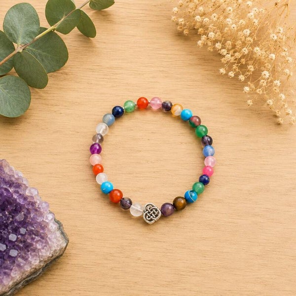 Pulsera de Cuarzos Mod corazón