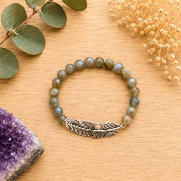 pulsera de labradorita