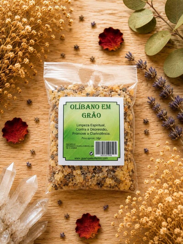 Olíbano en Resina en Granos – 50 g