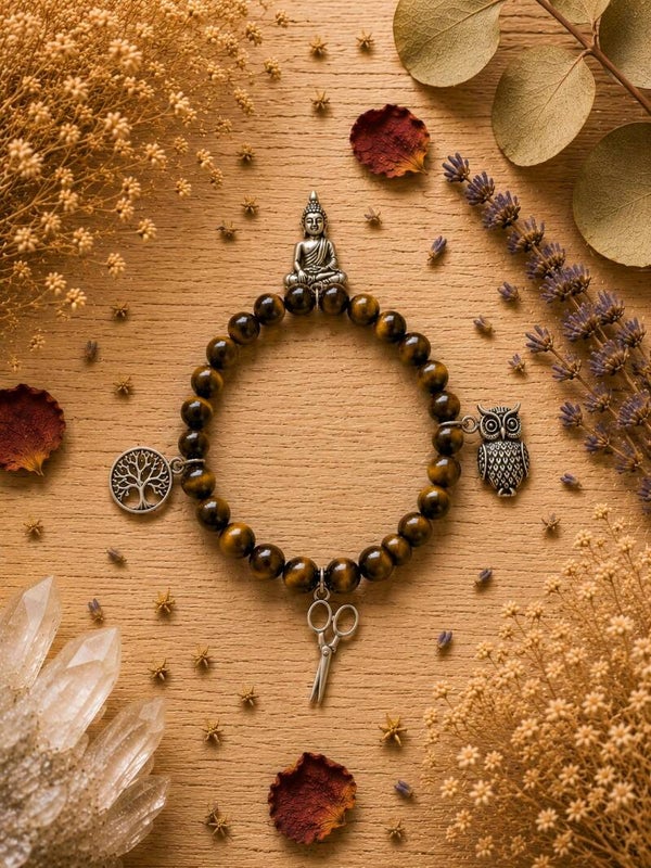 pulsera ojo de tigre proteccion y corta negatividad