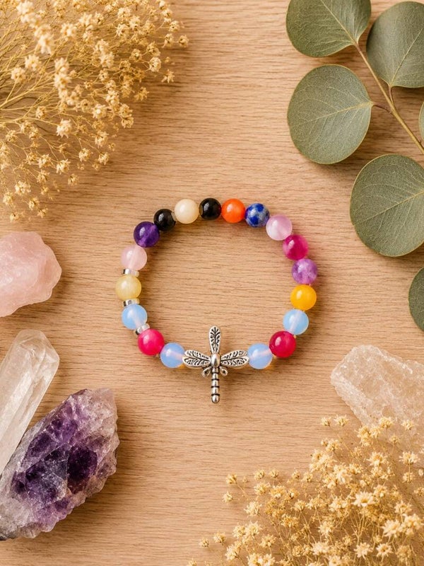 Pulseras de cuarzos variados
