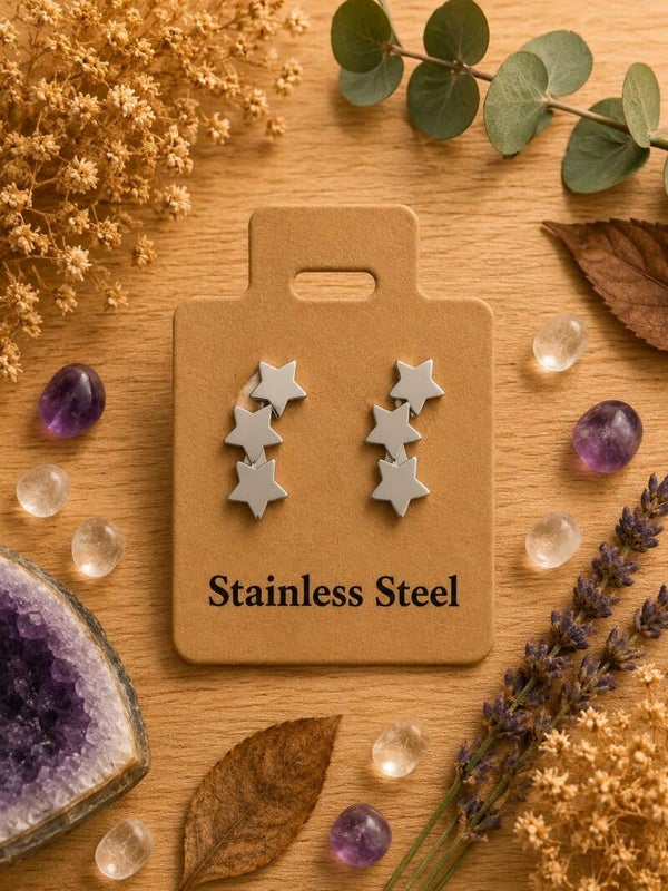 Pendientes estrellas