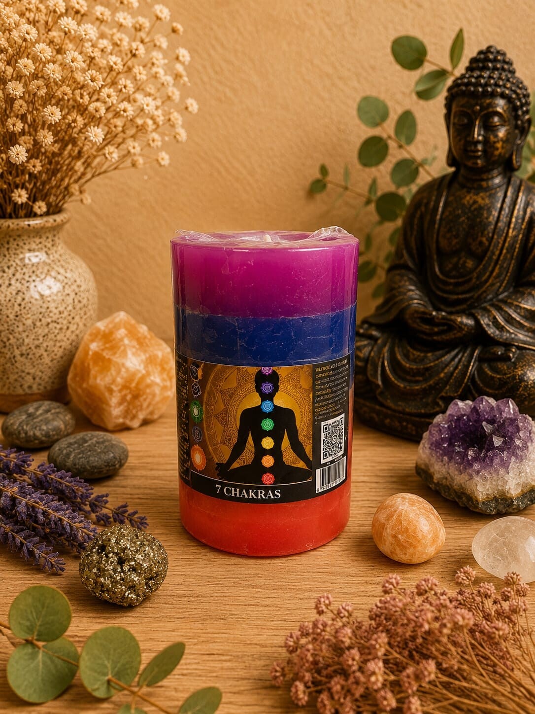 Velón de los 7 Chakras