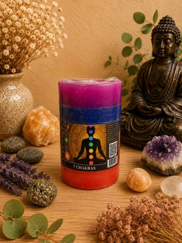 Velón de los 7 Chakras