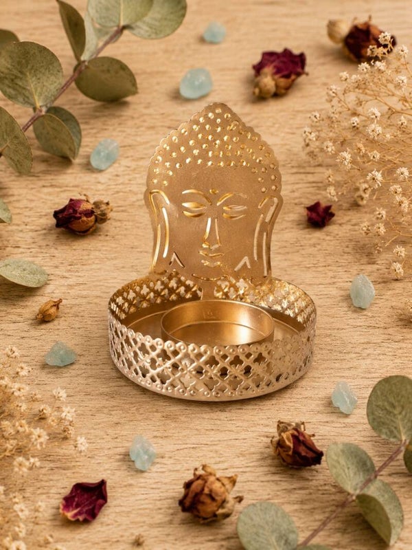 Porta velas buda