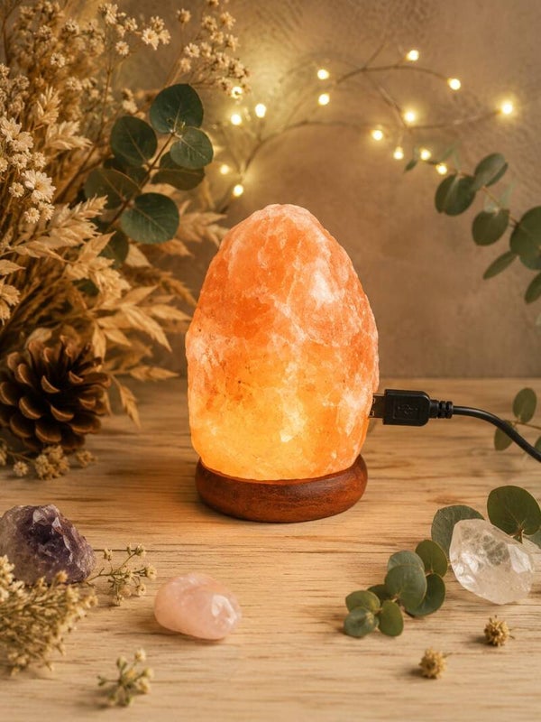 Lampara usb sal del himalaya