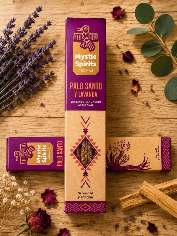 Incienso Palo Santo y Lavanda Mystic Spirits