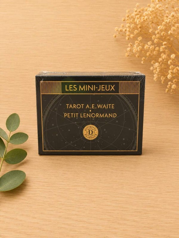 Juego Mini Tarot Rider-Waite y Petit Lenormand