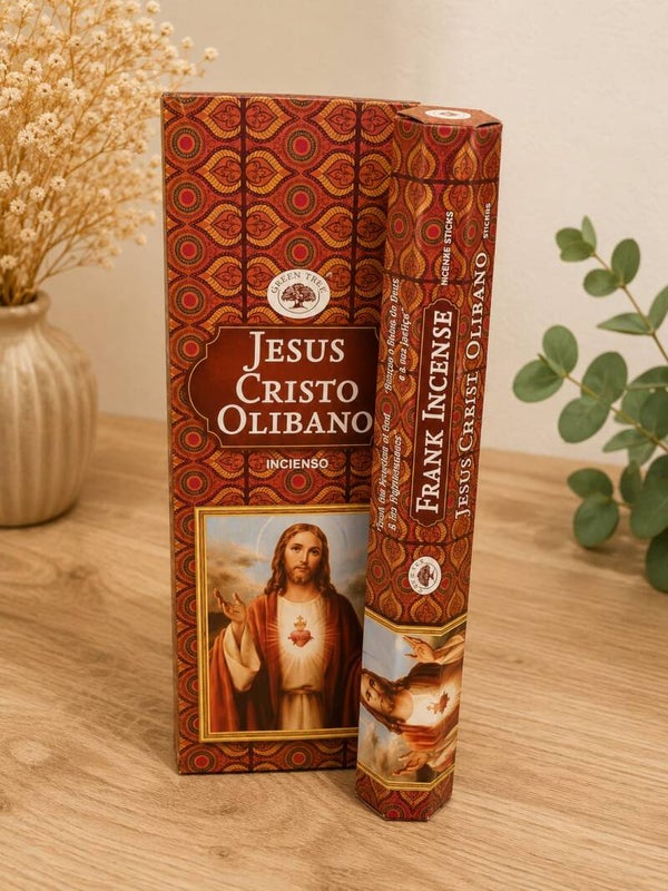 Incienso Green Tree Jesus Christ & Olibanum