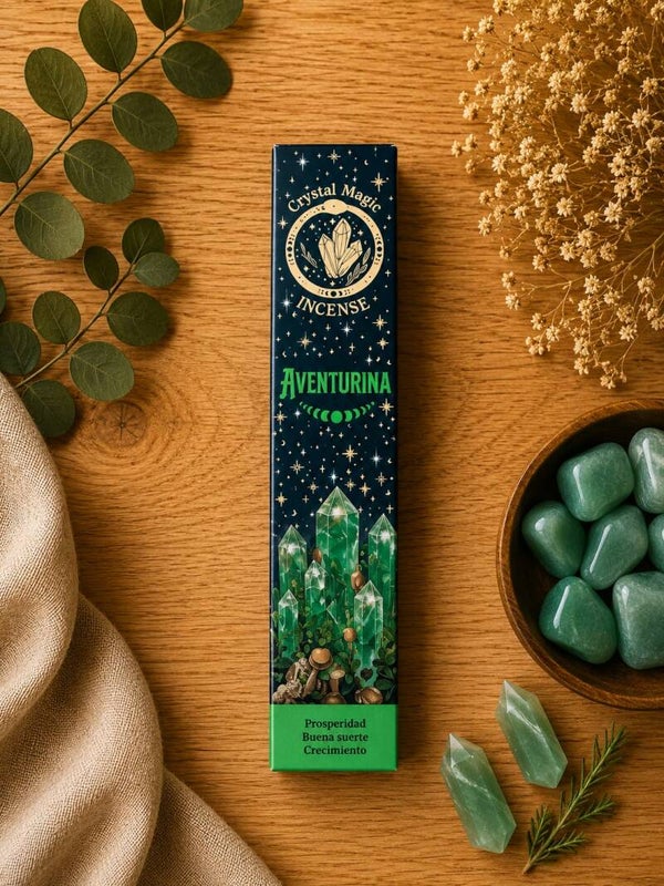 Incienso Crystal Magic – Aventurina
