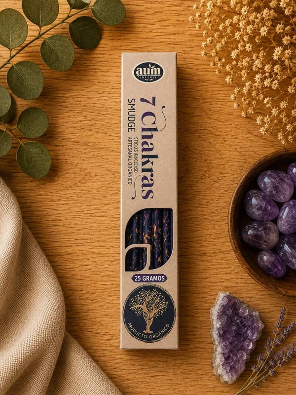 Incienso Artesanal Aum Fragrances – 7 Chakras