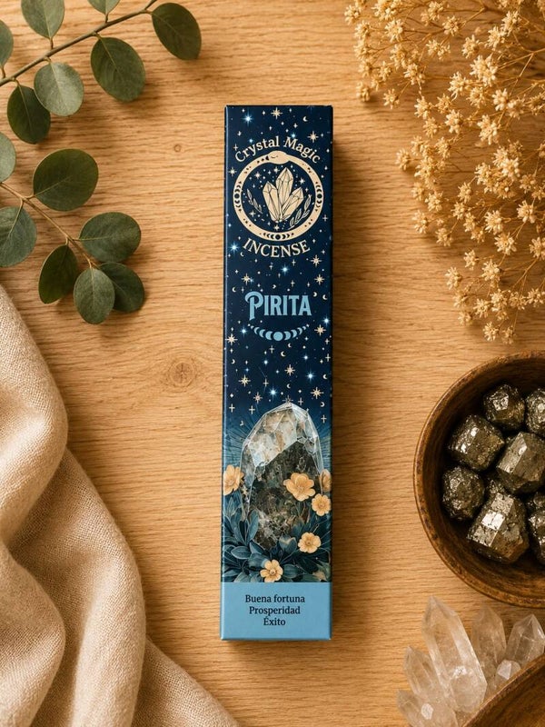 Incienso Crystal Magic – Pirita