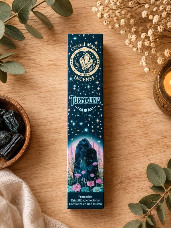 Incienso Crystal Magic – Turmalina