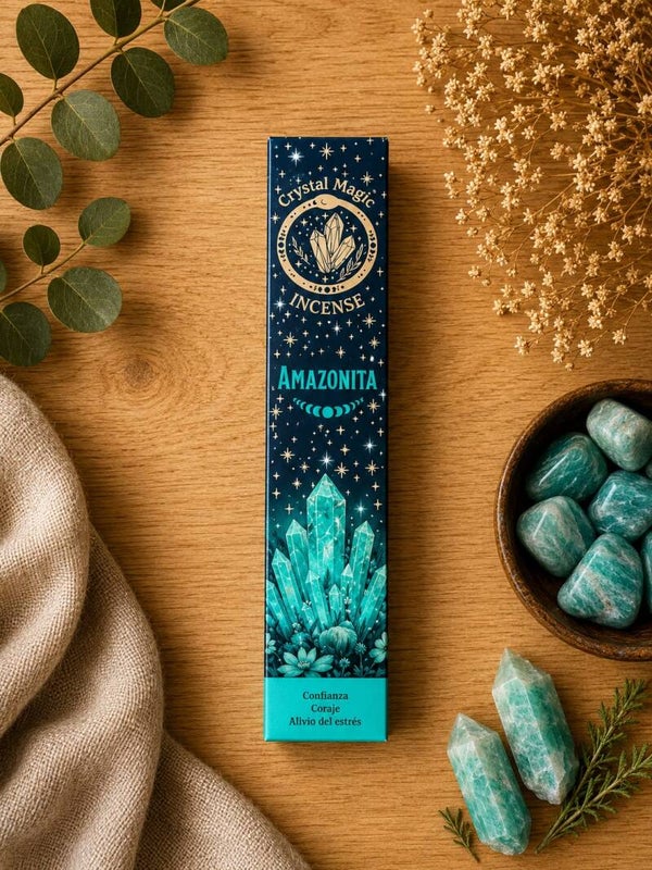 Incienso Crystal Magic – Amazonita