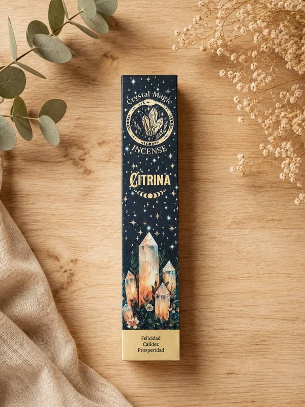 Incienso Crystal Magic – Citrino