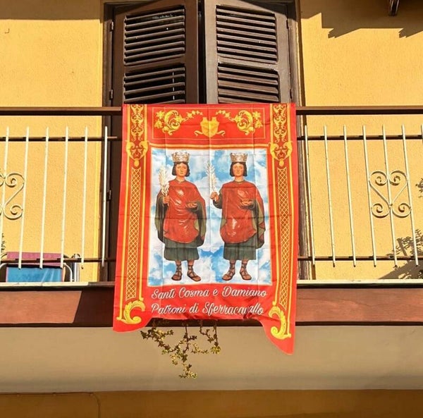 Bandiera Ss Cosma e Damiano