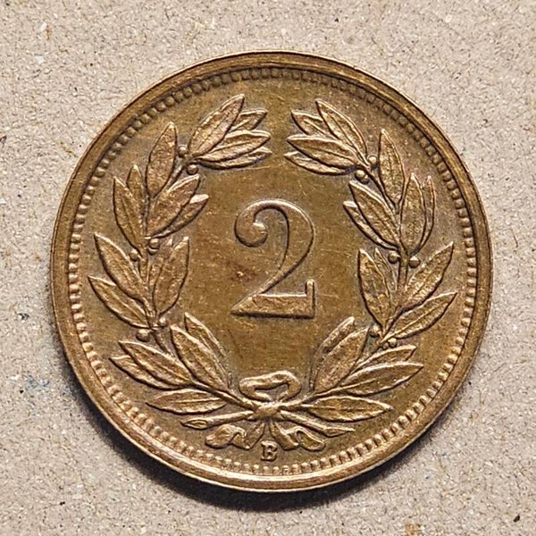 Suisse - 1933 B - 2 centimes