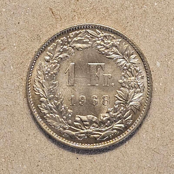 Suisse - 1968 - 1 franc