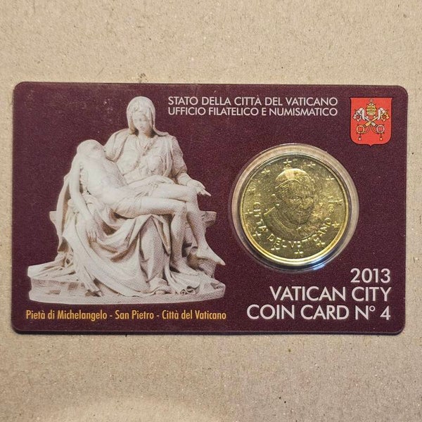 Vatican - 2013 - 50 cents - coincard N°4