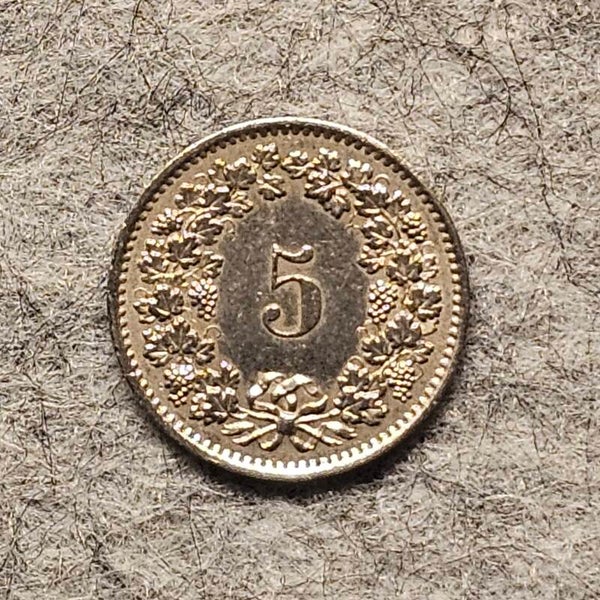 Suisse - 1976 - 5 centimes