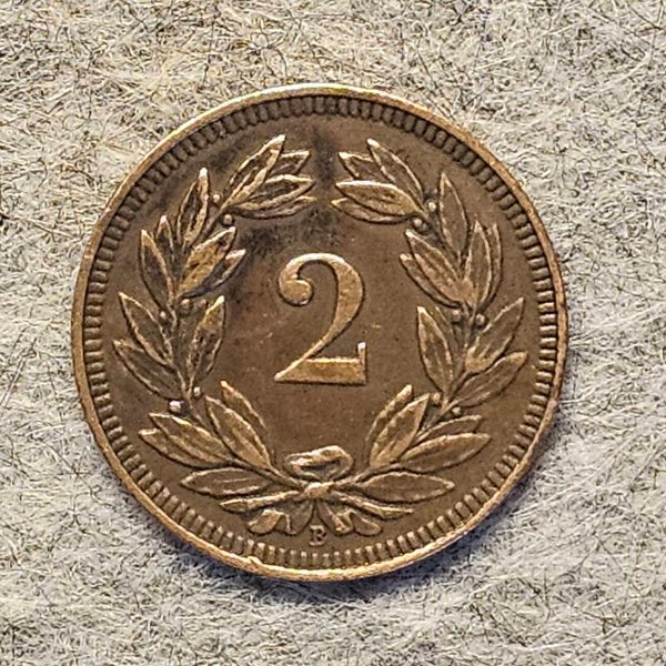 Suisse - 1912 B - 2 centimes