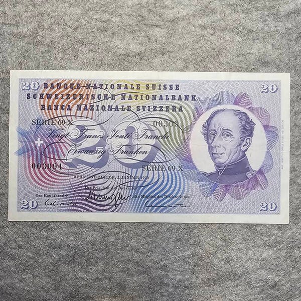 Suisse - 1970 - 20 francs