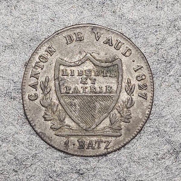 Vaud, Canton - 1827 - 1 batz