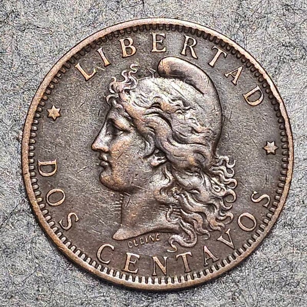 Argentine - 1885 - 2 centavos