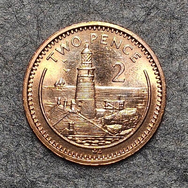 Gibraltar - 1994 - 2 pence