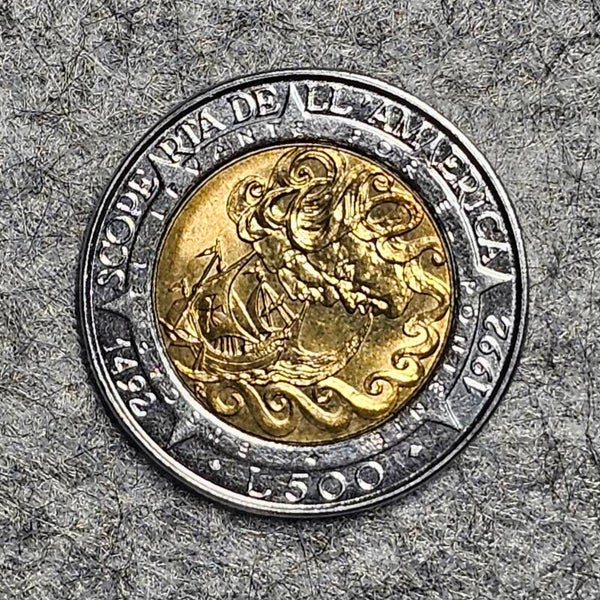 Saint-Marin - 1992 - 500 lires (commémorative)