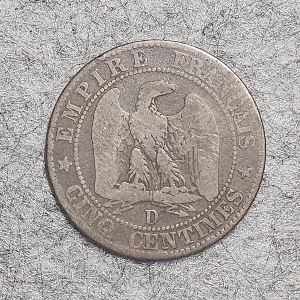 France (Empire) - 1853 D - 5 centimes
