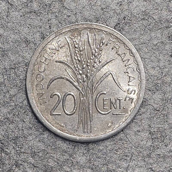 Indochine - 1945 - 20 centièmes