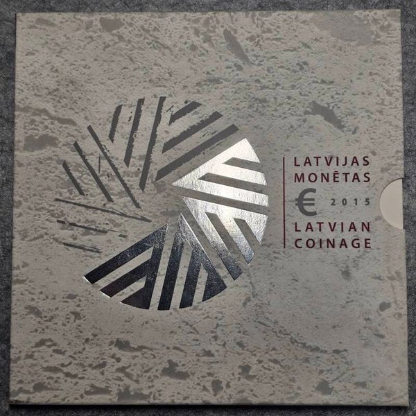 Lettonie - 2015 - Série annuelle BU