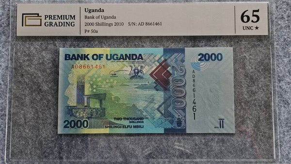 Ouganda - 2010 - 2000 shillings - PG65 UNC*