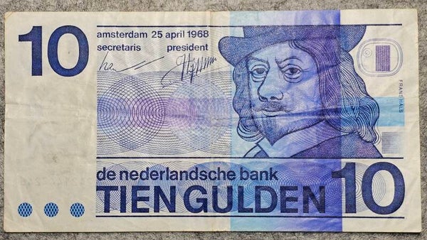 Pays-Bas - 1968 - 10 gulden