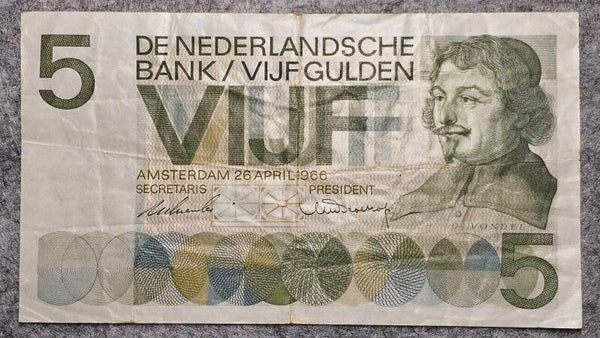 Pays-Bas - 1966 - 5 gulden
