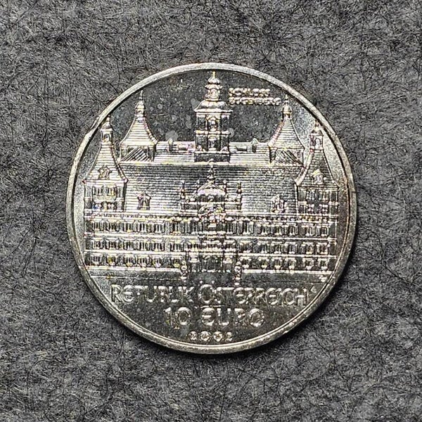 Autriche - 2002 - 10 euros - Château d'Eggenberg