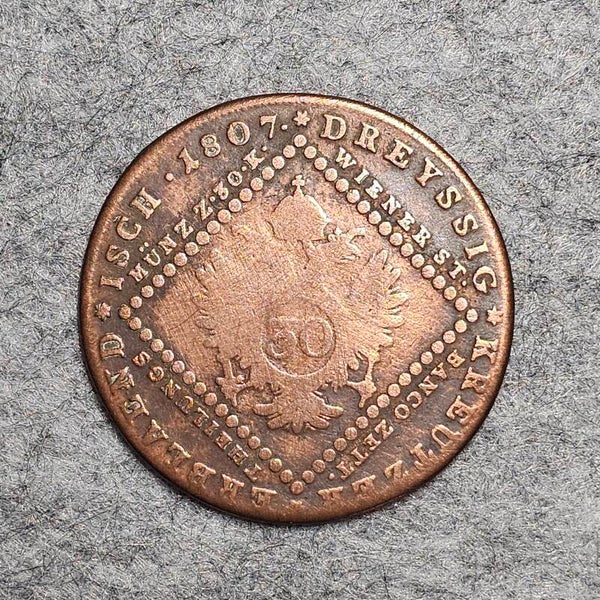 Autriche (Empire) - 1807 S - 30 kreuzer