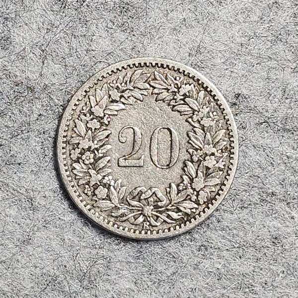 Suisse - 1885 B - 20 centimes