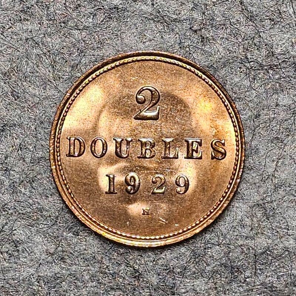 Guernesey - 1929 H - 2 doubles