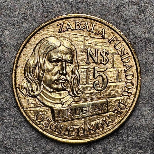 Uruguay - 1976 - 5 nuevos pesos (commémorative)