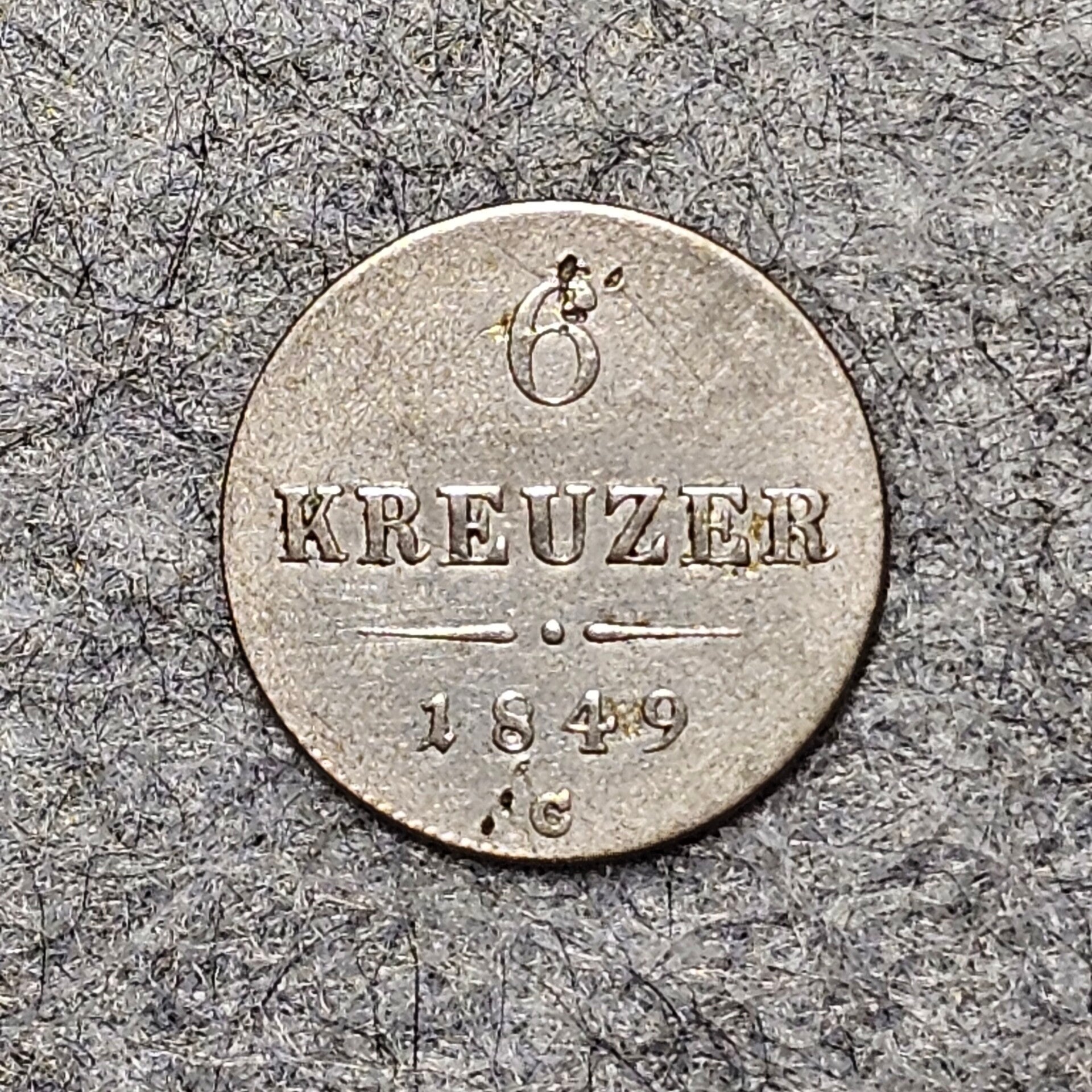 Autriche (Empire) - 1849 C - 6 kreuzer