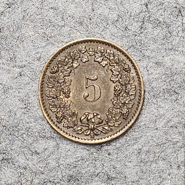 Suisse - 1918 B - 5 centimes