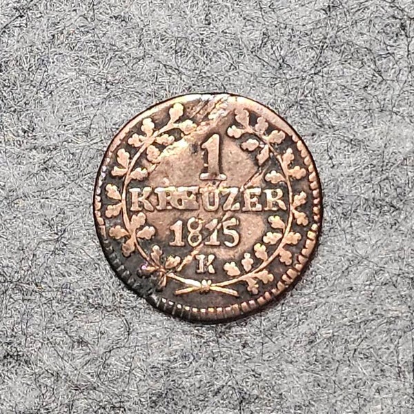 Saint-Gall, Canton - 1815 - 1 kreuzer