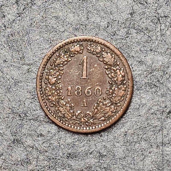 Autriche (Empire) - 1860 A - 1 kreuzer