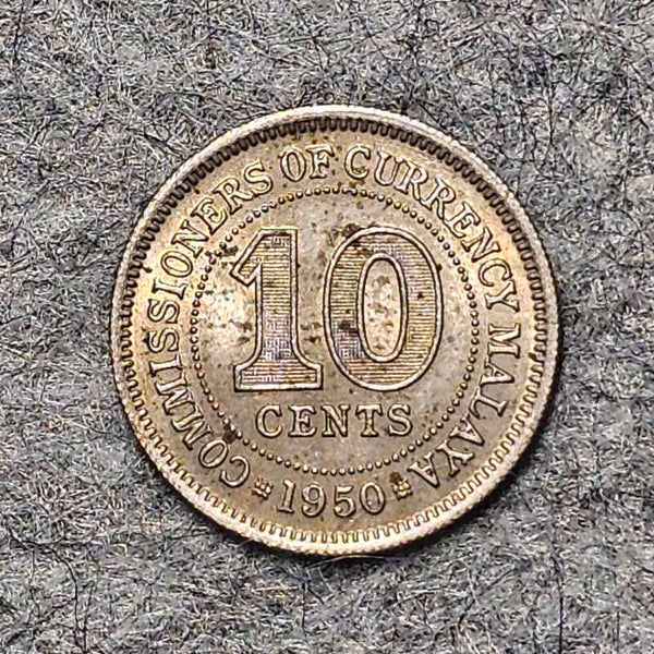 Malaya - 1950 - 10 cents