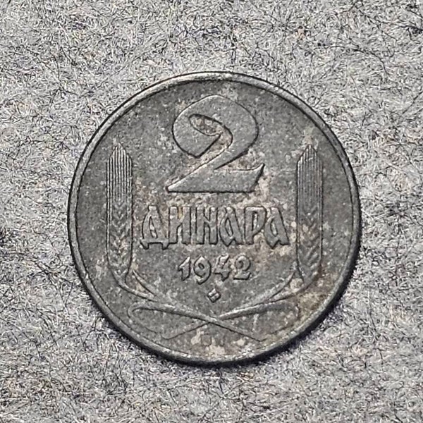 Serbie (occupation allemande) - 1942 - 2 dinars