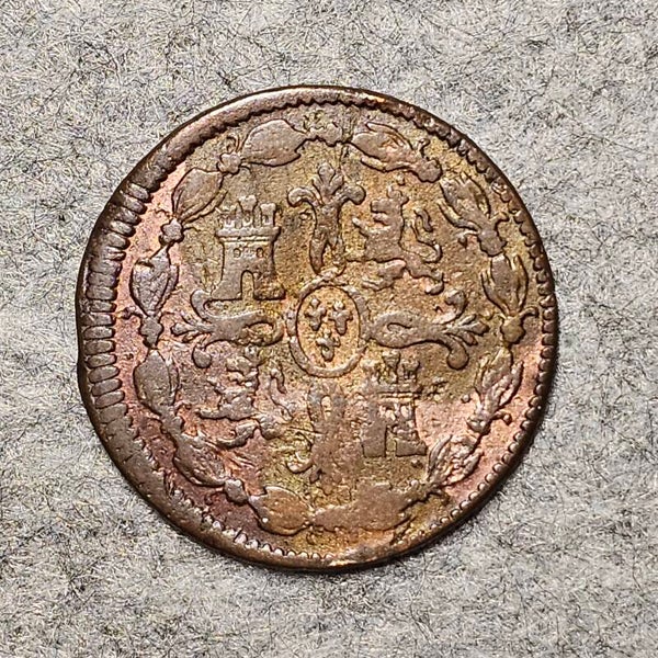 Espagne - 1820 J - 8 maravedis