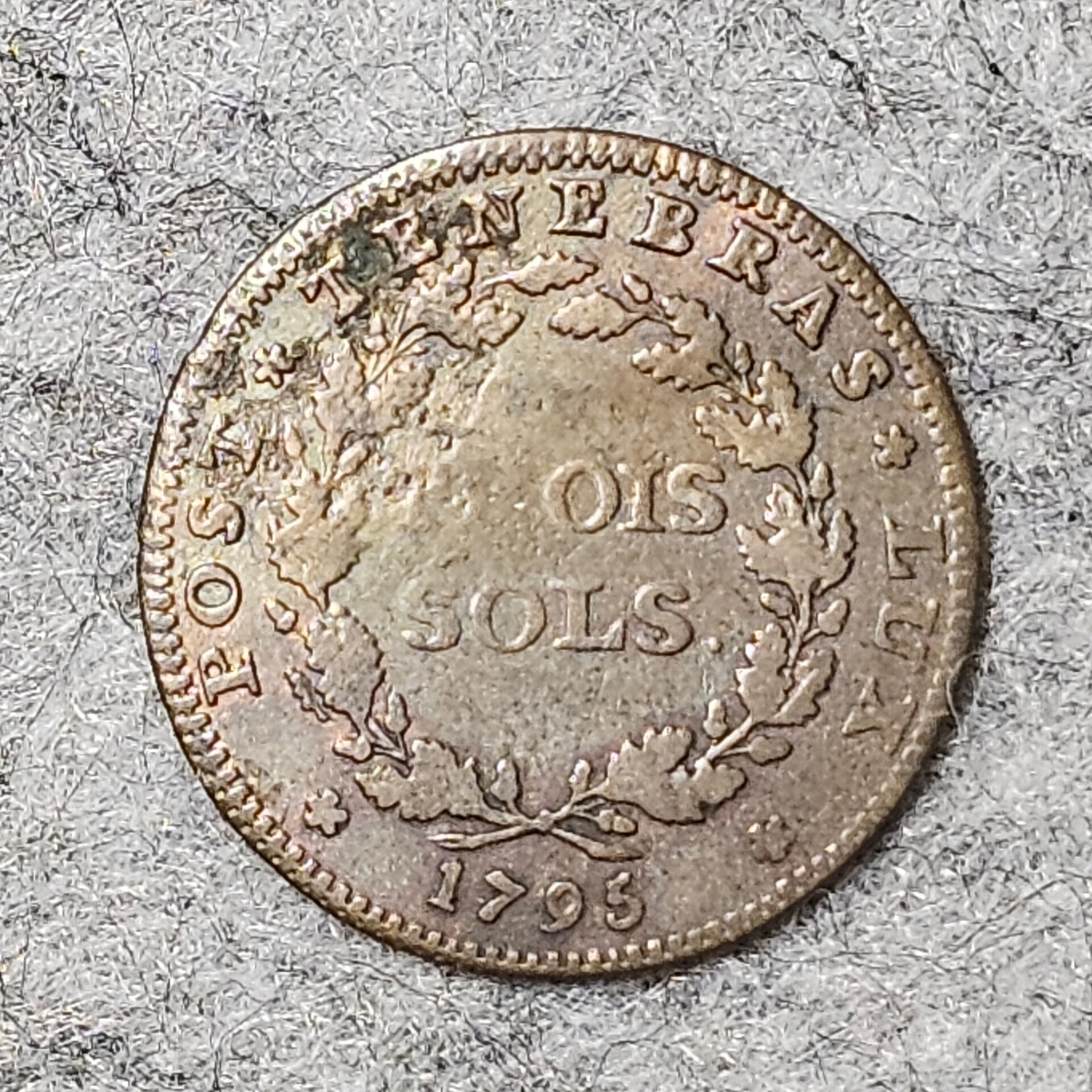 Genève, Ville - 1795 - 3 sols
