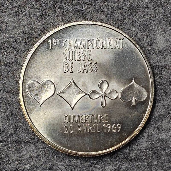 Suisse (médaille) - 1969 - Jass (argent)